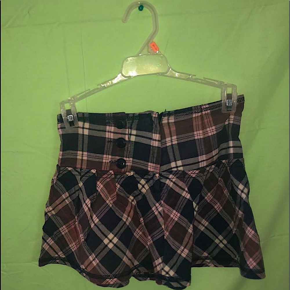 📕PLAID SKIRT📒